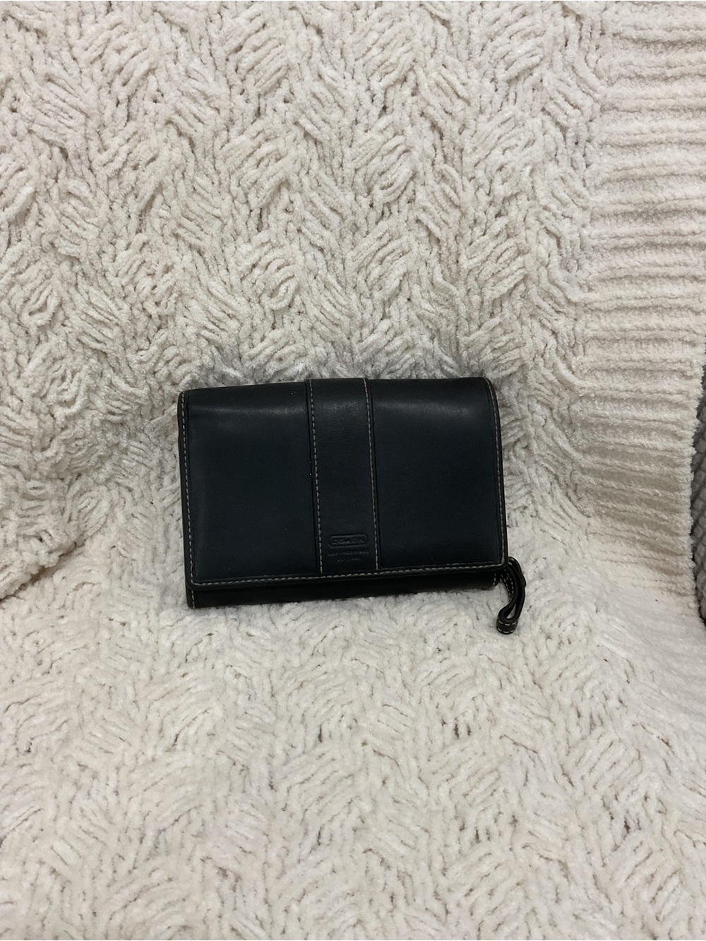 Coach Black Leather Wallet